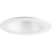 Progress PP804002028 Satin White 4'' Recessed Light Trim Kit