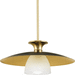 Progress PP500394109 Brushed Bronze Down Light Pendant