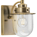 Progress PP300434163 Vintage Brass 1 Bulb Wall Sconce