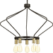 Progress PP400105020 Antique Bronze Mid Sized Chandelier