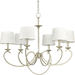 Progress PP400075134 Silver Ridge Mid Sized Chandelier