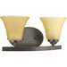 Progress PP200920 Antique Bronze 2 Bulb Bathroom Light
