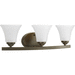 Progress PP201020W Antique Bronze 3 Bulb Bathroom Light