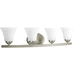 Progress PP201109 Brushed Nickel 4 or more Bulb Bathroom Light