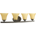 Progress PP201120 Antique Bronze 4 or more Bulb Bathroom Light