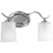 Progress PP201915 Chrome 2 Bulb Bathroom Light
