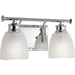 Progress PP211615 Polished Chrome 2 Bulb Bathroom Light