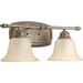 Progress PP2136144 Pebbles 2 Bulb Bathroom Light