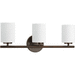 Progress PP215920 Antique Bronze 3 Bulb Bathroom Light
