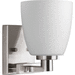 Progress PP216509 Brushed Nickel 1 Bulb Wall Sconce