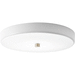 Progress PP23080930K9 Brushed Nickel Flush Mount Ceiling Light