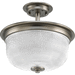 Progress PP233481 Antique Nickel Flush Mount Ceiling Light