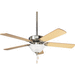 Progress PP252209 Brushed Nickel Large Room Fan (52'' to 59'')