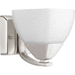 Progress PP270009 Brushed Nickel 1 Bulb Wall Sconce