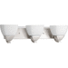 Progress PP270209 Brushed Nickel 3 Bulb Bathroom Light