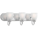 Progress PP270815 Polished Chrome 3 Bulb Bathroom Light