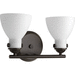 Progress PP277120 Antique Bronze 2 Bulb Bathroom Light