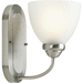 Progress PP291309 Brushed Nickel 1 Bulb Wall Sconce