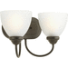 Progress PP291520 Antique Bronze 2 Bulb Bathroom Light