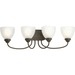 Progress PP292820 Antique Bronze 4 or more Bulb Bathroom Light