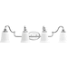 Progress PP300027015 Polished Chrome 4 or more Bulb Bathroom Light