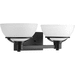 Progress PP300033031 Black 2 Bulb Bathroom Light