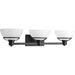 Progress PP300034031 Black 3 Bulb Bathroom Light