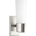 Progress PP300061009 Brushed Nickel 1 Bulb Wall Sconce