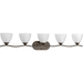 Progress PP300099020 Antique Bronze 4 or more Bulb Bathroom Light