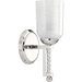 Progress PP300100104 Polished Nickel 1 Bulb Wall Sconce