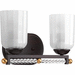 Progress PP300101020 Antique Bronze 2 Bulb Bathroom Light
