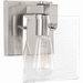 Progress PP300105009 Brushed Nickel 1 Bulb Wall Sconce