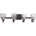 Progress PP300119020 Antique Bronze 4 or more Bulb Bathroom Light