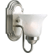 Progress PP305109 Brushed Nickel 1 Bulb Wall Sconce