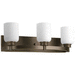 Progress PP305820 Antique Bronze 3 Bulb Bathroom Light