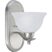 Progress PP326609 Brushed Nickel 1 Bulb Wall Sconce