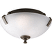 Progress PP329020 Antique Bronze Semi Flush Mount Ceiling Light