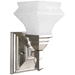 Progress PP329509 Brushed Nickel 1 Bulb Wall Sconce