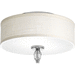 Progress PP340215 Polished Chrome Flush Mount Ceiling Light