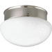 Progress PP34080930K9 Brushed Nickel Flush Mount Ceiling Light