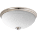 Progress PP3423104 Polished Nickel Flush Mount Ceiling Light