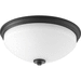 Progress PP342331 Black Flush Mount Ceiling Light