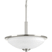 Progress PP345009 Brushed Nickel Down Light Pendant