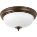 Progress PP35000402030 Antique Bronze Flush Mount Ceiling Light