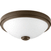 Progress PP35000702030 Antique Bronze Flush Mount Ceiling Light