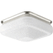 Progress PP35002400930 Brushed Nickel Flush Mount Ceiling Light