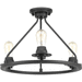 Progress PP350036143 Graphite Semi Flush Mount Ceiling Light