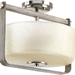 Progress PP350041009 Brushed Nickel Flush Mount Ceiling Light