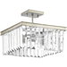 Progress PP350058134 Silver Ridge Semi Flush Mount Ceiling Light