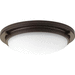 Progress PP35007012930 Architectural Bronze Flush Mount Ceiling Light